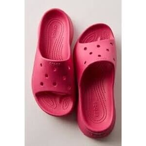 NWT Women’s Crocs Bae Slide Sz 8 Pink
